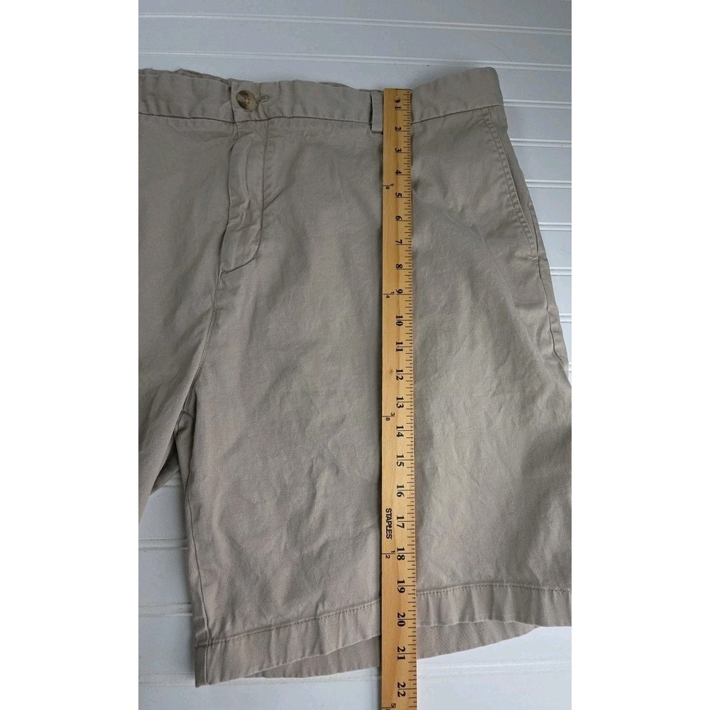 Vineyard Vines Men's Breaker Shorts Cotton Stretch Chino BEIGE SIZE 46 - Picture 6 of 8